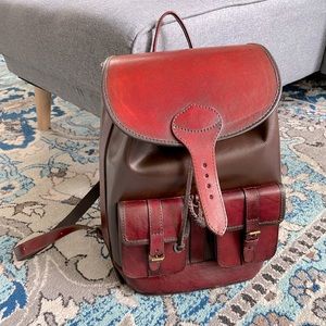 Full Leather Backpack by Beara Beara